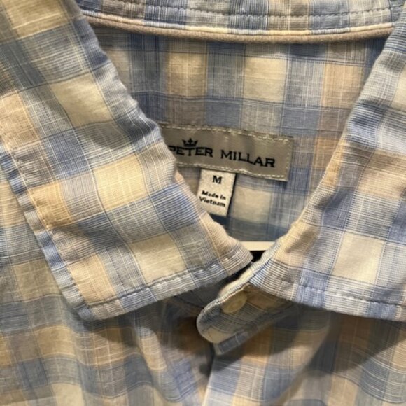 Peter Millar Linen Shirt, Short Sleeve - Picture 2 of 4